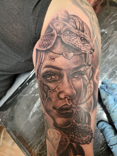 Explore stomach tattoo ideas for guys, creative tattoo ideas in Round Rock, available at Beto Tats