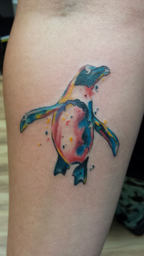 Explore leg tattoo ideas for women, creative tattoo ideas in Brainerd, available at One Life Tattoo Studio