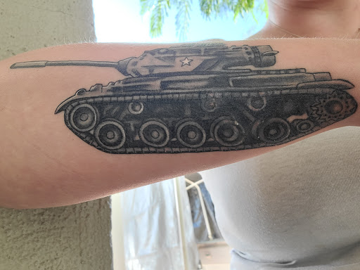 Explore jesus name tattoo ideas, creative tattoo ideas in Peoria, available at Modern Ink Tattoo