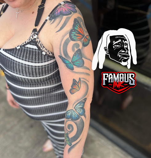 Explore king kong tattoo ideas, creative tattoo ideas in Hammond, available at Famous Ink, Inc.