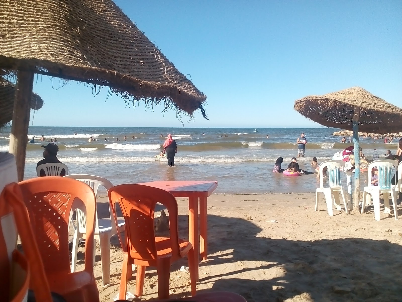 Foto av Sidi Rais beach med låg nivå av renlighet