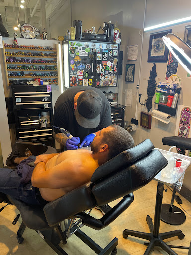 Explore heath ledger joker tattoo ideas, creative tattoo ideas in Fort Wayne, available at Grade A Tattoos and Body Piercing