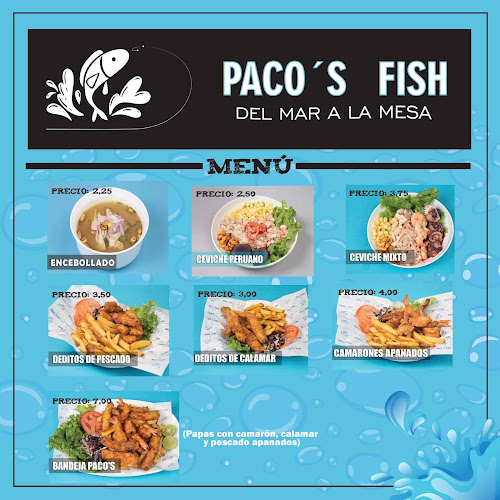 Opiniones de PACO'S FISH en Machala - Marisquería