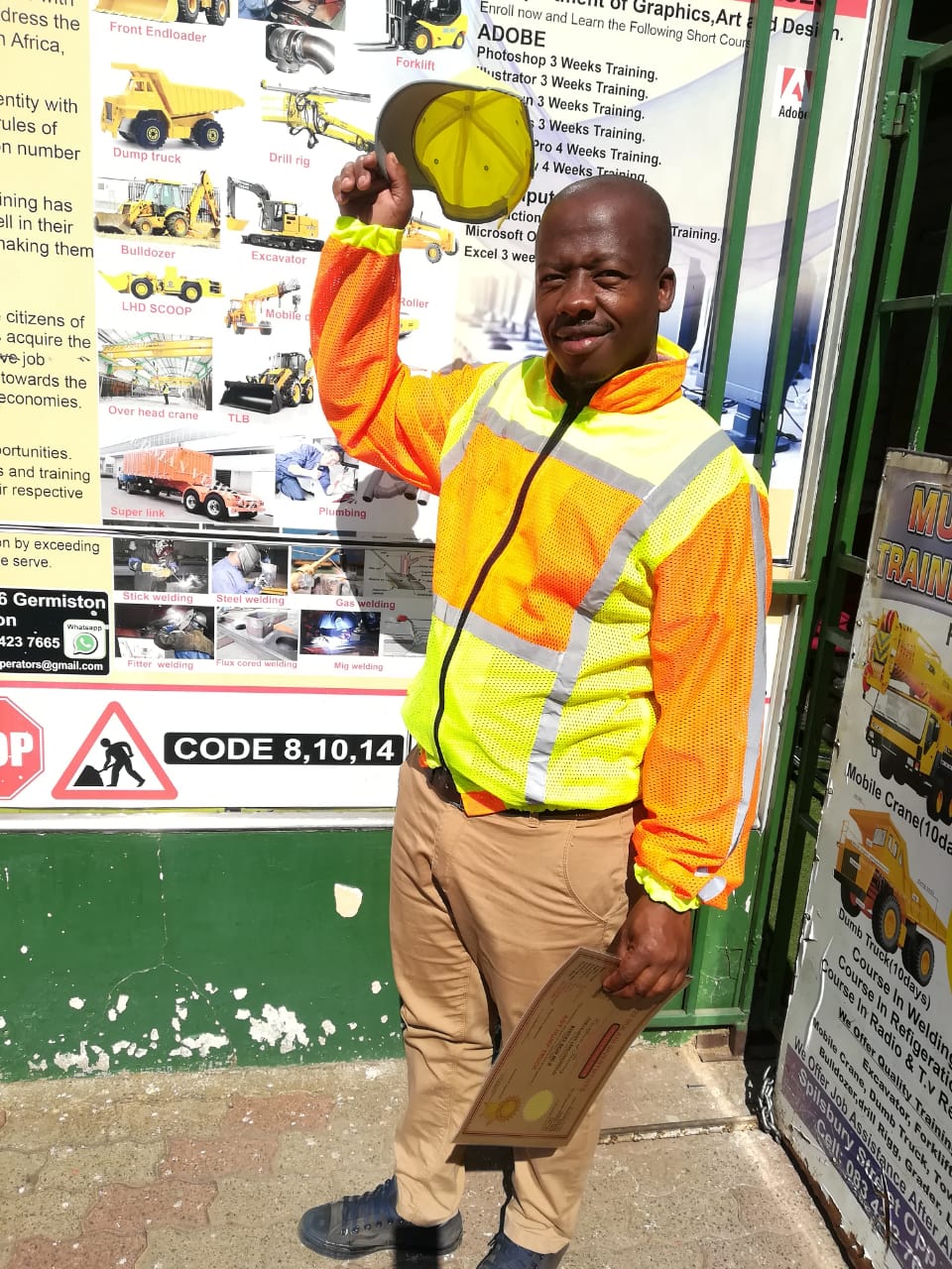 Mulani training sch for mobile crane, excavators, tlb, dump truck, in cape town and johannesburg