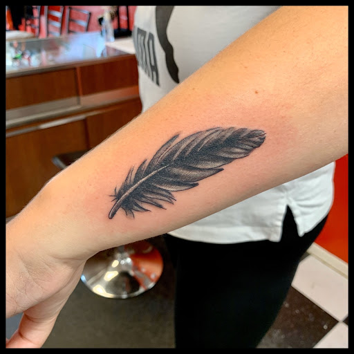 Explore skateboarding tattoo ideas, creative tattoo ideas in Louisville, available at Wizink Tattoos