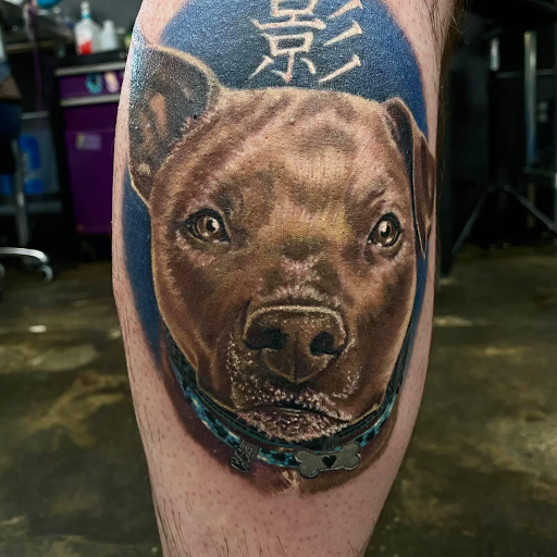 Explore banner tattoo ideas, creative tattoo ideas in Olympia, available at Fleshworks Tattoo Studio