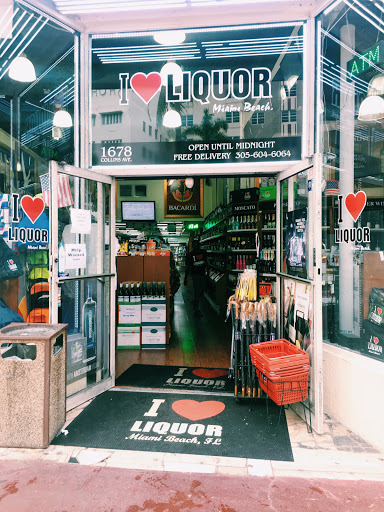Liquor Store «I Love Liquor», reviews and photos, 1632 Collins Ave, Miami Beach, FL 33139, USA