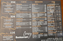 Carte du L'Envy Restaurant à Notre-Dame-de-la-Mer