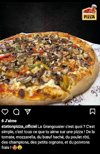 Plats et boissons du Pizzeria Station Pizza St Etienne à Saint-Étienne - n°8