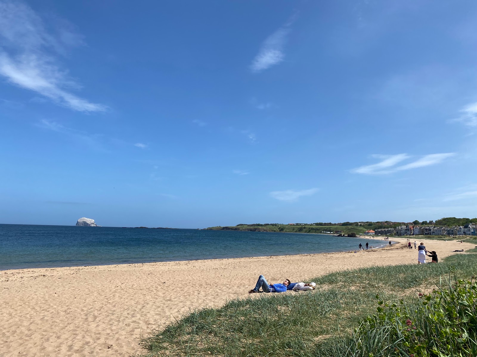 Foto von Milsey Bay Beach mit lange, gerade küste