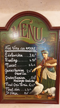 Restaurant La Taverne Alsacienne à Gérardmer (la carte)