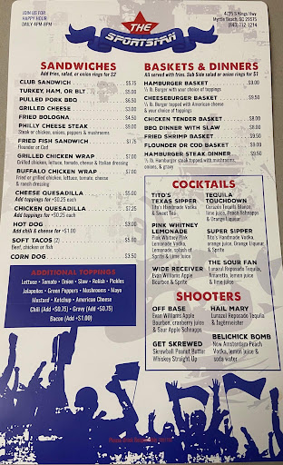 Bar & Grill «Sportsman Bar & Grill», reviews and photos, 4735 S Kings Hwy, Myrtle Beach, SC 29575, USA