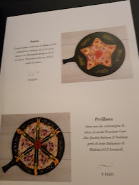 Pizzeria La Bufala à Maranello menu