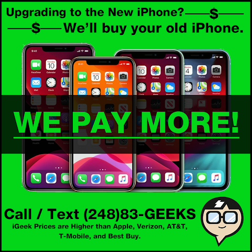 Electronics Repair Shop «iGeek Repair Center», reviews and photos, 445 Elizabeth Lake Rd, Pontiac, MI 48341, USA