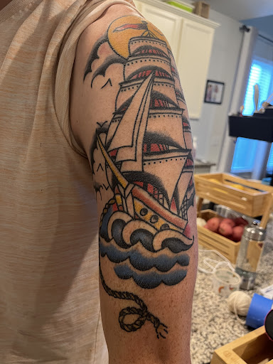 Explore saw movie tattoo ideas, creative tattoo ideas in Katy, available at Artistic Impressions Tattoo Studio