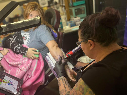 Explore finger word tattoos ideas, creative tattoo ideas in Hillsboro, available at Reflections Art Gallery and Studio