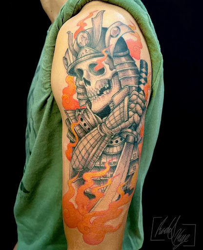 Explore simple guy tattoo ideas, creative tattoo ideas in Carpentersville, available at Electric Tattoo Parlor and Tattoo Removal