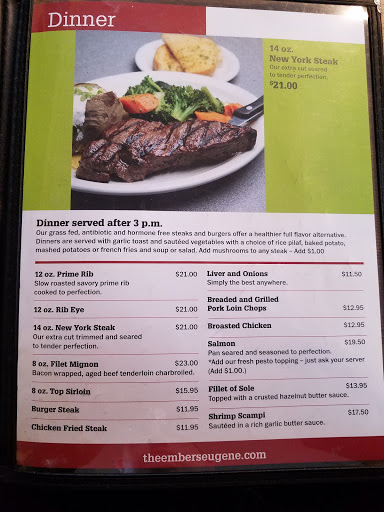 Restaurant «The Embers», reviews and photos, 1811 State Hwy 99 N, Eugene, OR 97402, USA