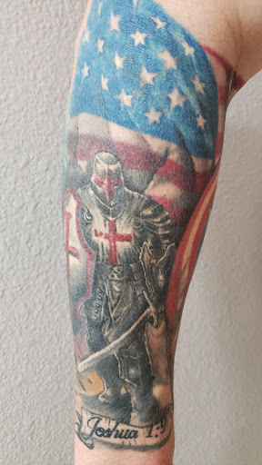 Explore religious tattoo idea, creative tattoo ideas in Orlando, available at Body Language Custom Ink