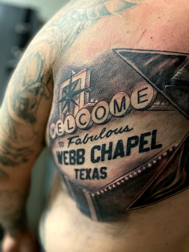 Explore pet memorial tattoo ideas, creative tattoo ideas in Dallas, available at Empire barbers & Ink