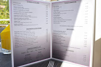 Restaurant LA PERLA NERA à Mandelieu-la-Napoule (la carte)