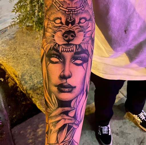 Explore lil uzi vert tattoos ideas, creative tattoo ideas in Fresno, available at American High Voltage Tattoo