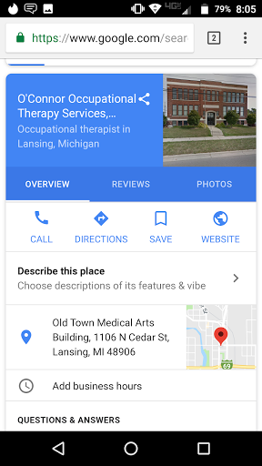 O'Connor Occupational Therapy Services, PLLC