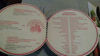 Menu / carte de Bierstadel à Sindelfingen