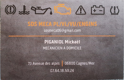 SOS MECA PL/VL/ENGIN à Cagnes-sur-Mer