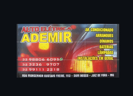 Logo da empresa - Auto Elétrica Ademir
