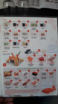 Restaurant japonais Sushi Les Mureaux à Les Mureaux (la carte)