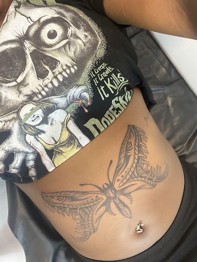 Explore gator tattoo ideas, creative tattoo ideas in Gulfport, available at Phantom Art Studio