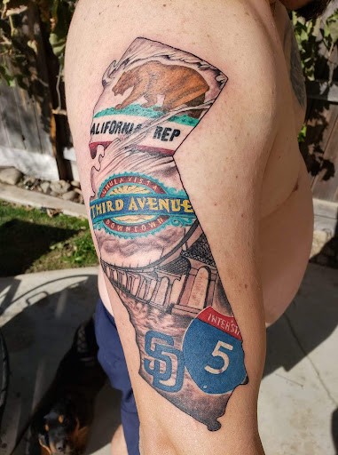 Explore music inspired tattoo ideas, creative tattoo ideas in Modesto, available at The Tattoo Shop