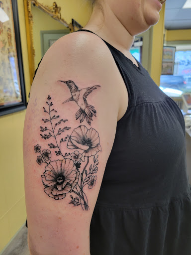 Explore toy story tattoo ideas, creative tattoo ideas in Rutland, available at Maverick Tattoo