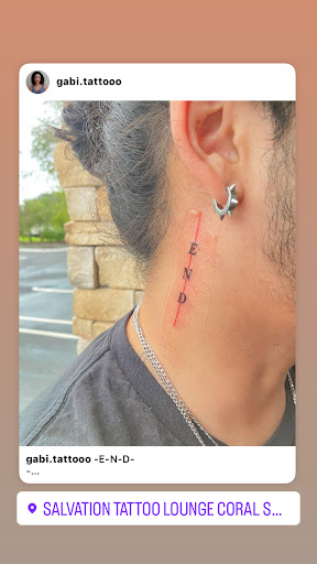 Explore virgo zodiac tattoo ideas, creative tattoo ideas in Coral Springs, available at Salvation Tattoo Lounge Coral Springs