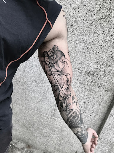 Sputnik tattoo Vigo