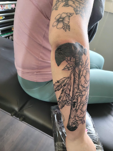 Explore lip tattoo cover up ideas, creative tattoo ideas in Warrensburg, available at Altered Visions Tattoo Studio