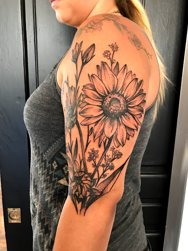 Explore tattoo ideas for a mother and two daughters, creative tattoo ideas in Burlington, available at Nine Dot Studio