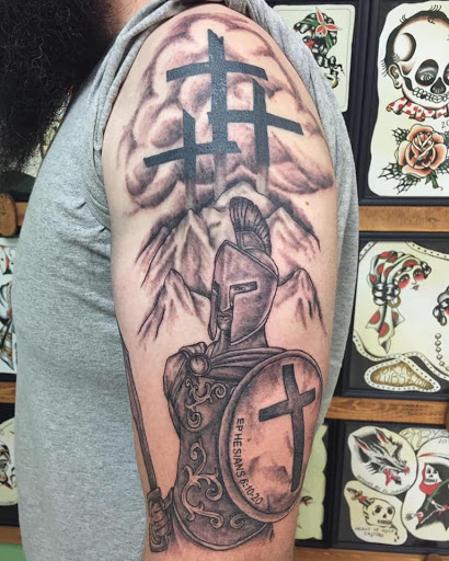 Explore raw tattoo ideas, creative tattoo ideas in Campbellsville, available at Green River Tattoo Company