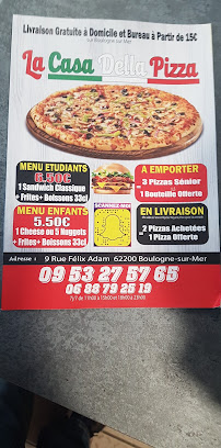 Pizza du Pizzeria La CASA DELLA PIZZA à Boulogne-sur-Mer - n°13