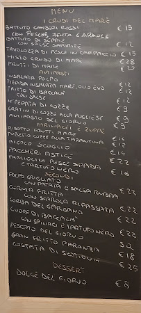Restaurant Paranza à Taranto menu