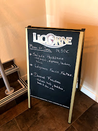 La Fourchette Luronne à Lure menu