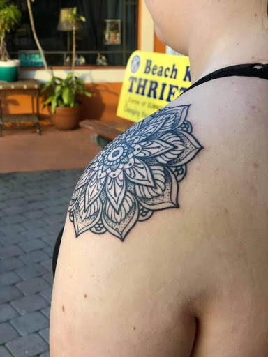 Explore raccoon tattoo ideas, creative tattoo ideas in Fort Myers Beach, available at Paradise Tattoo