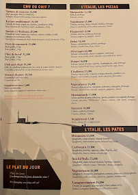 Carte du Brasserie - Pizzeria Le Vega à La Plagne-Tarentaise