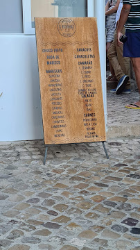 O Rodinhas à Sesimbra menu