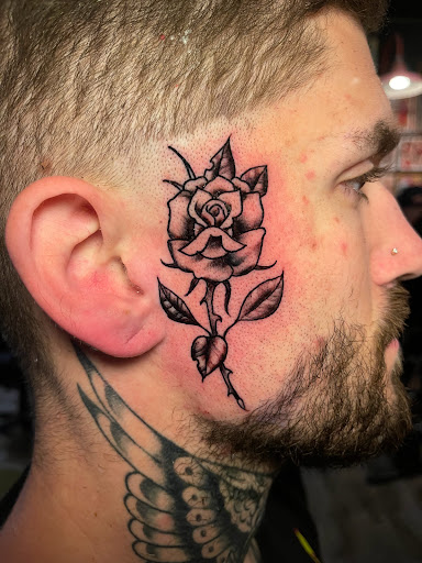 Explore world map tattoo ideas, creative tattoo ideas in Fort Lauderdale, available at Electric Street Tattoo