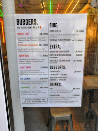 Restaurant de hamburgers MEK’LA by SMATCH BURGER - Original Smash Burger à Paris (le menu)