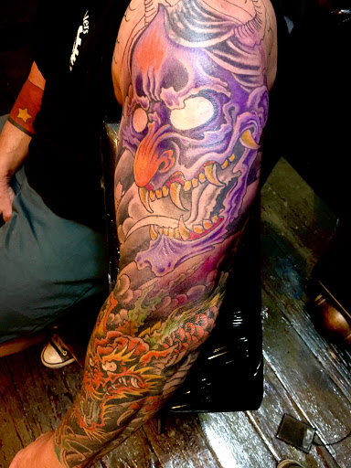 Explore under bum tattoo ideas, creative tattoo ideas in Spring, available at Noble Street Tattoo Parlour