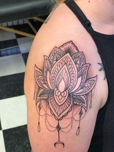 Explore charmander tattoo ideas, creative tattoo ideas in Albany, available at Make Your Mark Tattoo