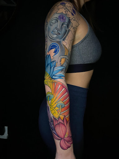 Explore green ranger tattoo ideas, creative tattoo ideas in Waxahachie, available at Satori Tattoo Collective